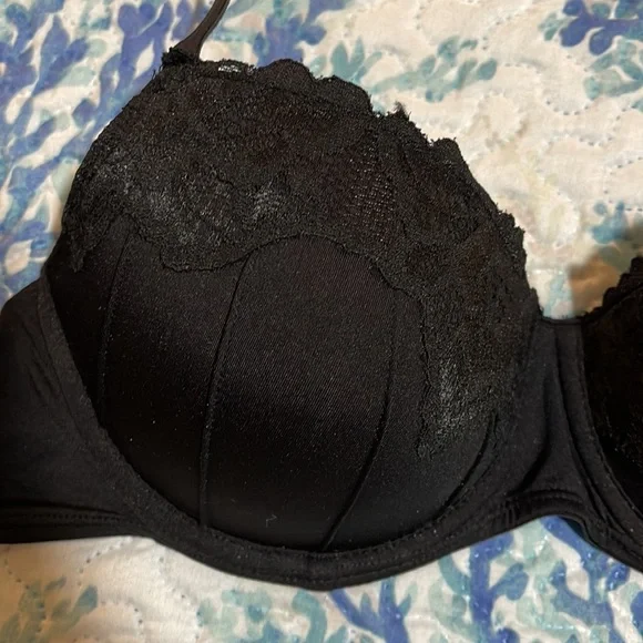 NEW Candies black balconette bra 34D - Picture 6 of 7